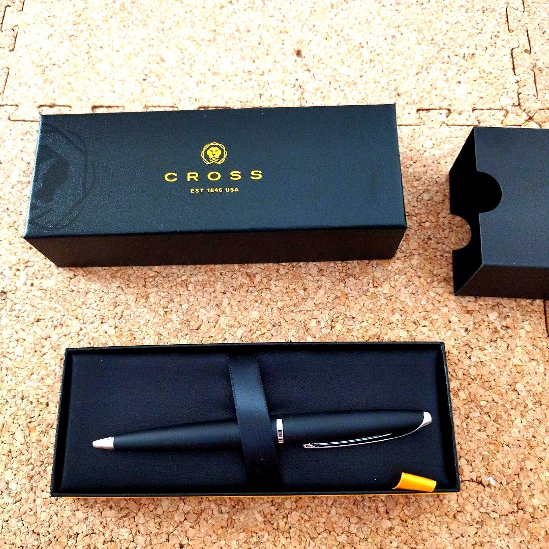 Cross ATX Black Oil-Based Ballpoint Pen — Japan Import
