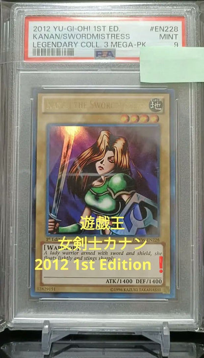 2012 Legendary Collection 3 Kanan the Swordmistress 1st Edition Warrior trading card Japan import