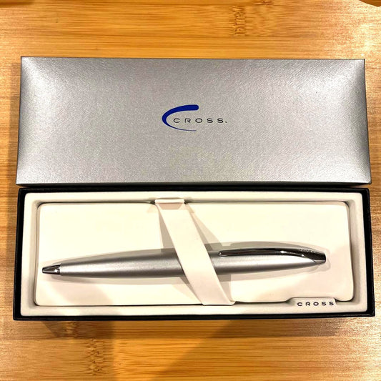Cross Silver Ballpoint Pen with Dedicated Case