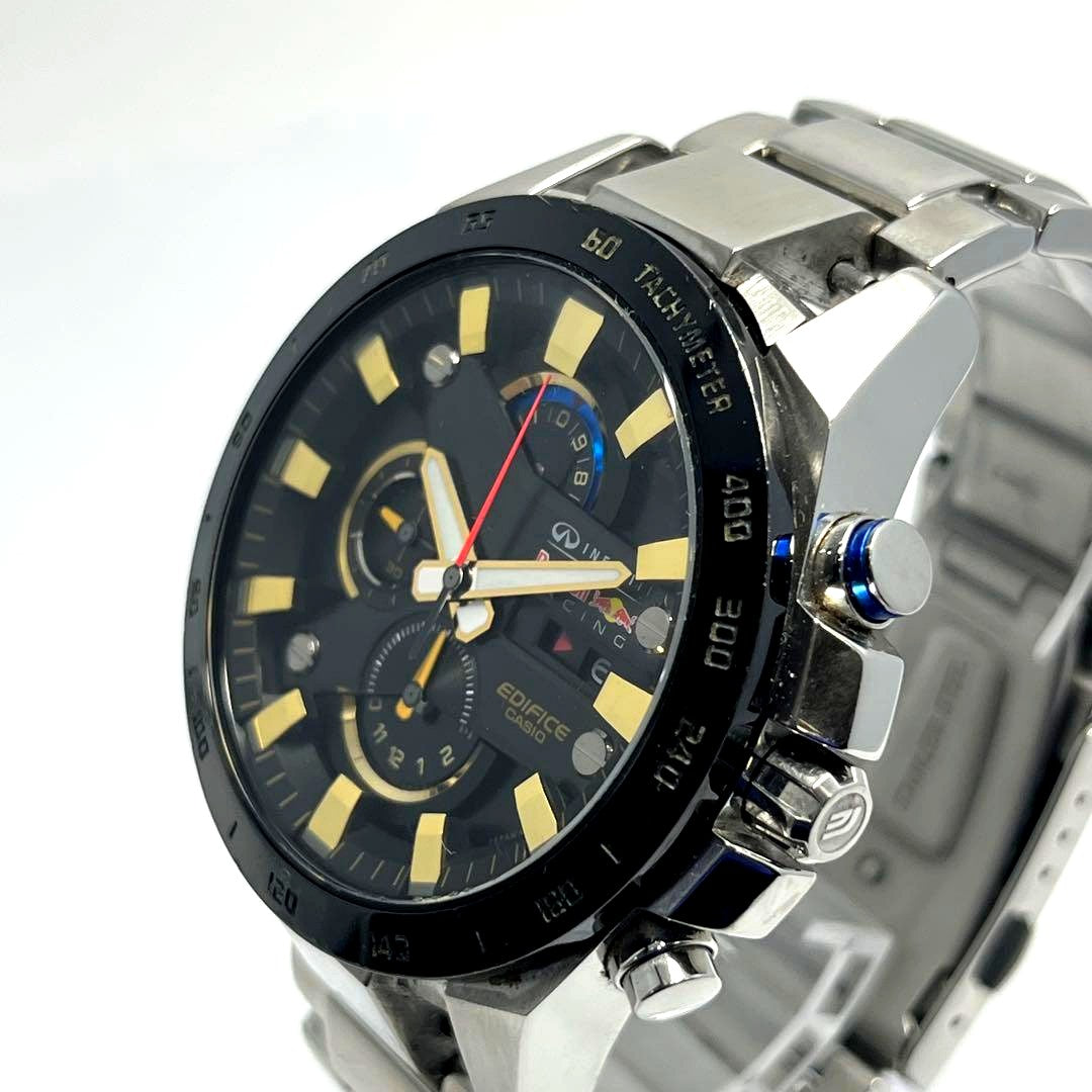 Casio Edifice Infiniti Red Bull Racing Limited Edition EFR-540RB stainless steel quartz watch with mineral glass face