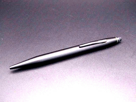 Cross Tech 2 AT0652-1 satin black multi pen with twist mechanism and stylus on cap
