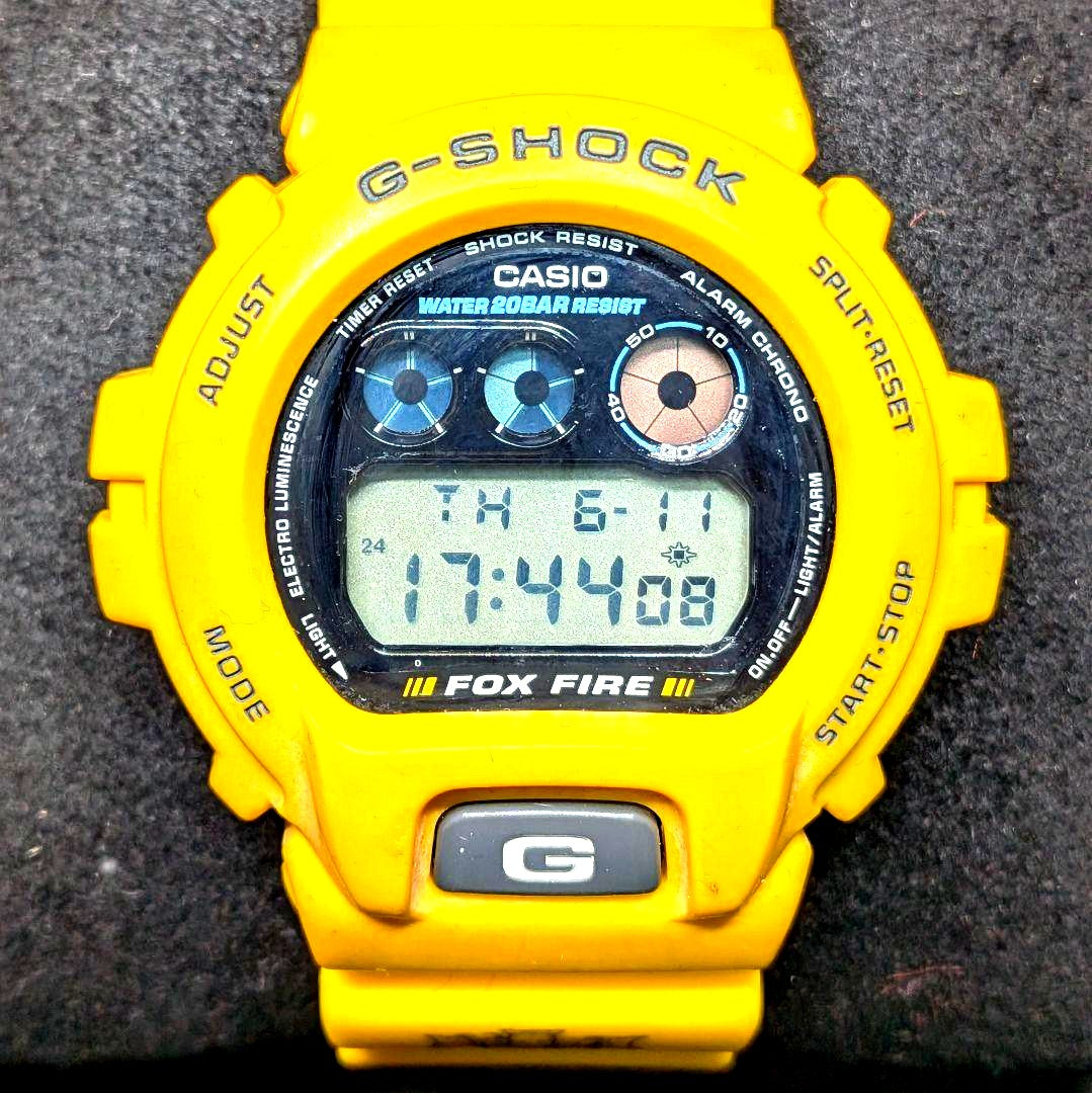 Casio G-Shock DW-6900H-9 Fox Fire Collab Model