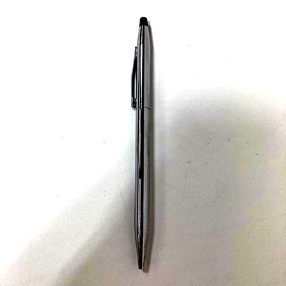 Silver CROSS Twist Ballpoint Pen with push-activated twist mechanism, genuine Japan import