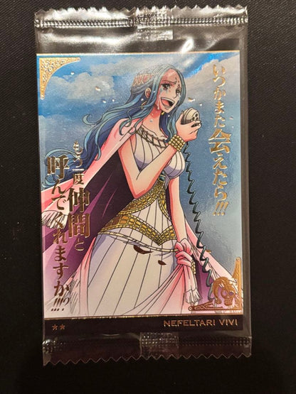 One Piece Nefertari Vivi LOG.6 R collectible card unopened Japan import