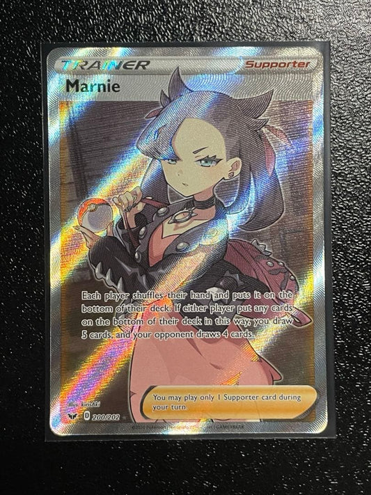 English Pokemon Card Mary Shield SR collectible game card in near mint condition