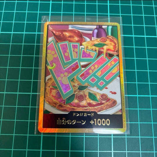 One Piece Don Card Bonnie single trading card Japan import featuring Bonnie character