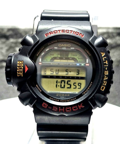 Casio G-Shock DW-6500 Legend 1994 watch with large left-side sensor, black resin band, and digital display