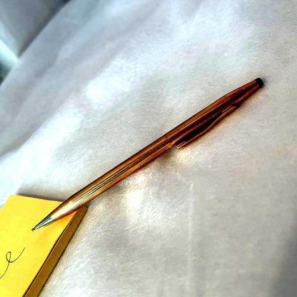 Cross Fine Point Mechanical Pencil Gold Japan Import