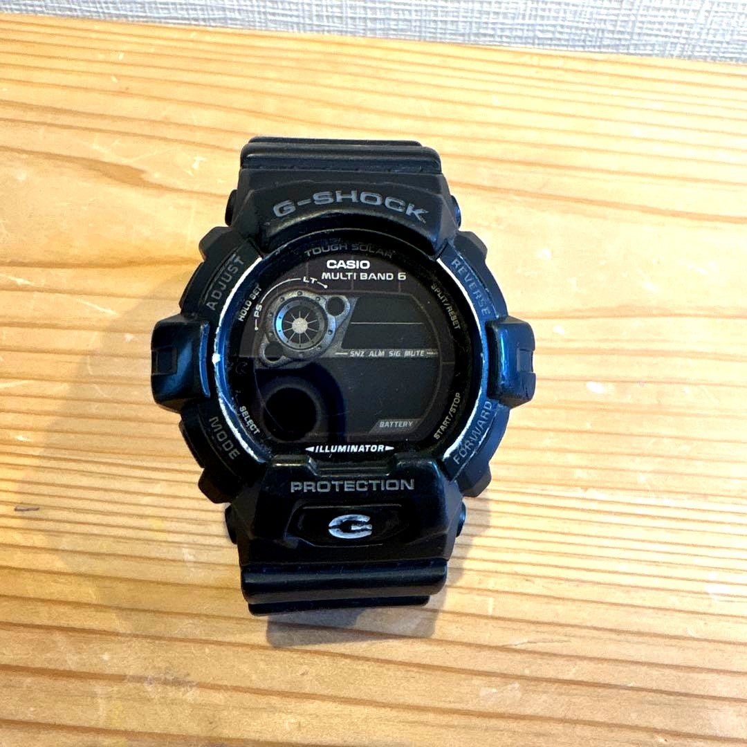 Casio G-Shock digital watch with shock resistance, Multi Band 6, and illuminator features, Japan import
