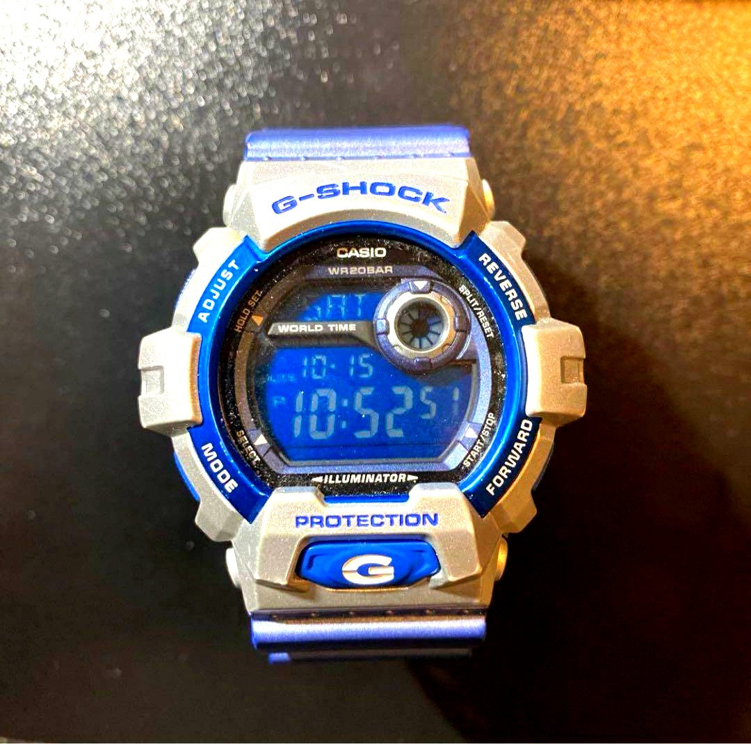 Casio G-Shock G-8900CS digital watch with black resin band and digital display