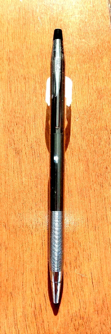 Makisu Cross Ballpoint Pen Stainless Steel Black Ink Made in USA — Japan Import