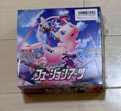 Sealed Pokemon Card Game Fusion Arts box from Japan with brand and series labeling