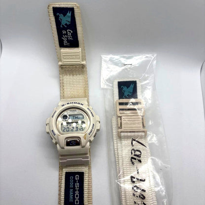 Casio G-Shock 1997 LOV97-5 Limited Model watch with witch and dragon design, worn bezel and strap