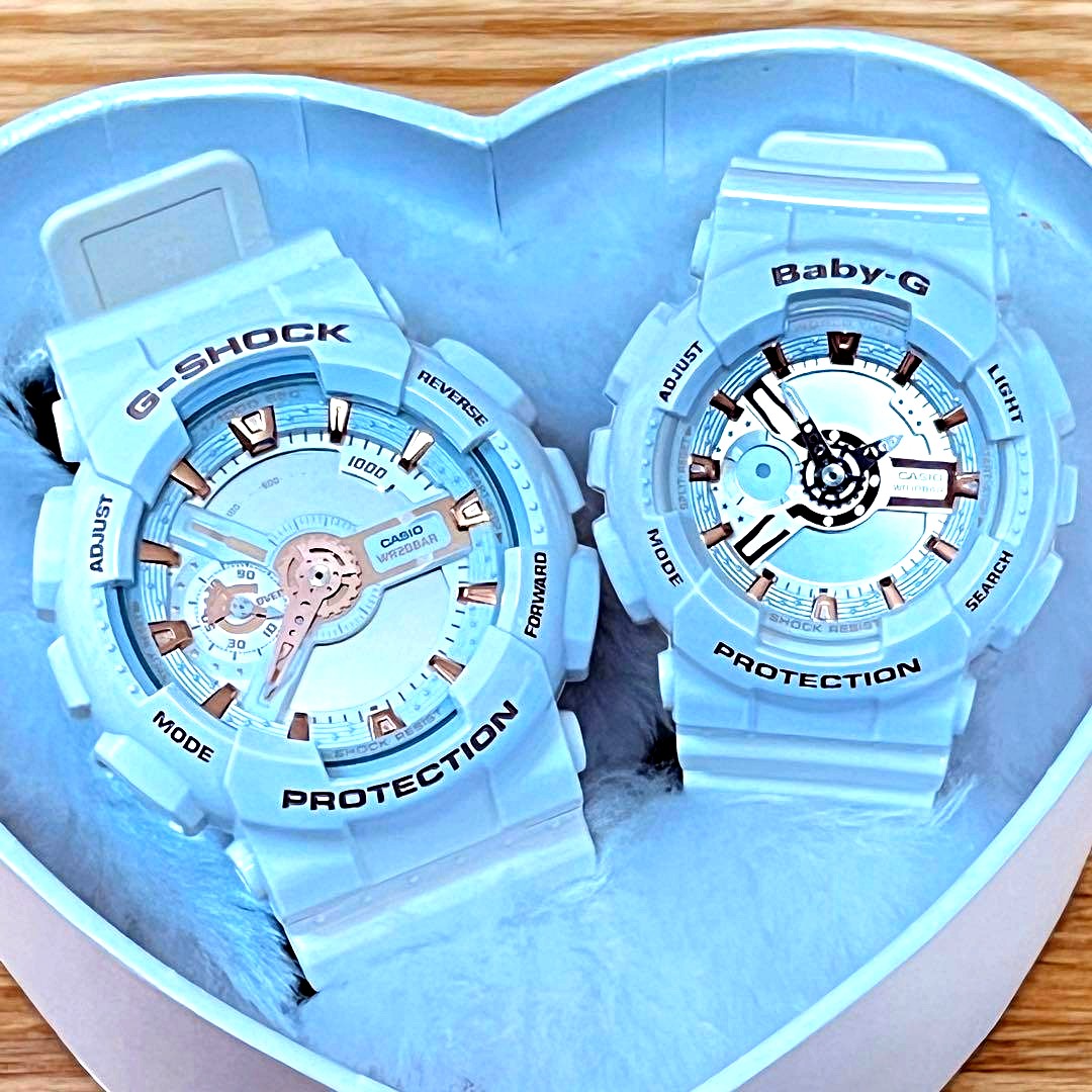 Casio G-Shock Lovers Collection 2014 pair watch brand new with complete accessories