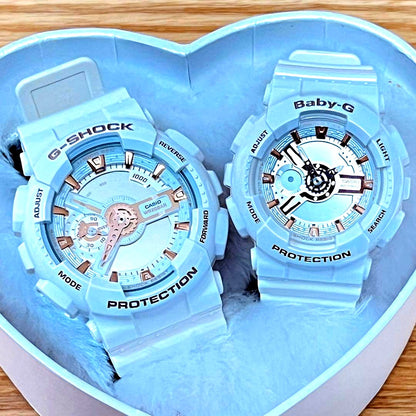 Casio G-Shock Lovers Collection 2014 pair watch brand new with complete accessories