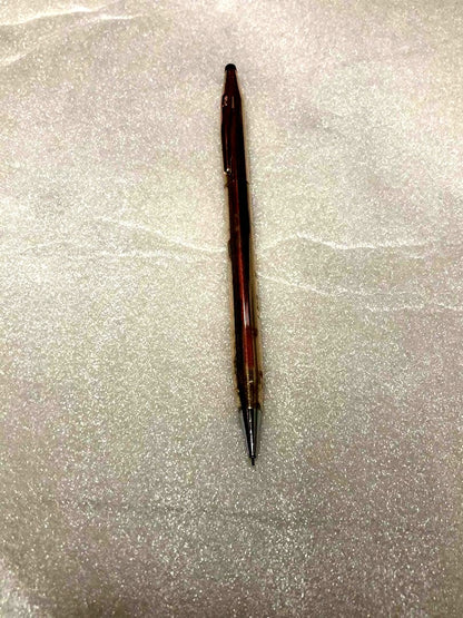 Japan Made 14kt Gold-plated Cross Sharp Pen 1/20 Model USA