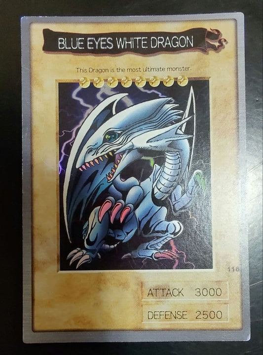 Bandai Yu-Gi-Oh! Carddass No.118 Blue Eyes White Dragon single card English edition Japan import