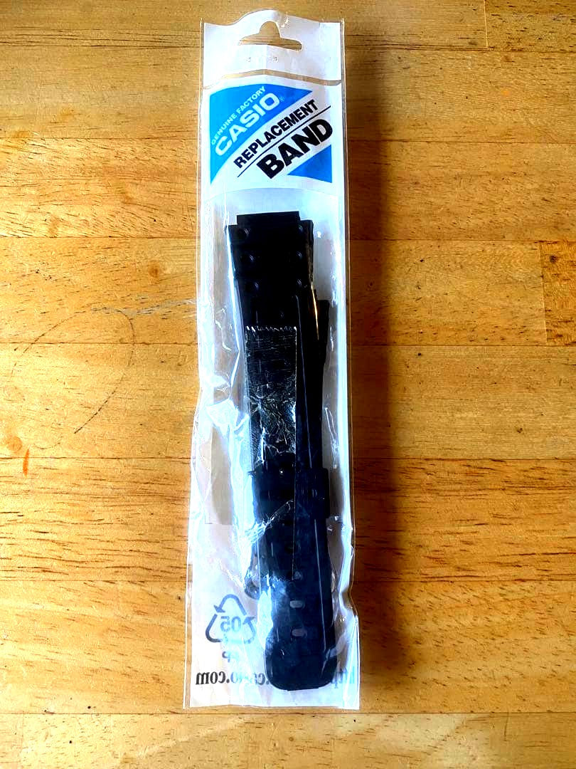 Casio Genuine G-Shock Speed DW-5600C replacement belt strap for vintage G-Shock watch models
