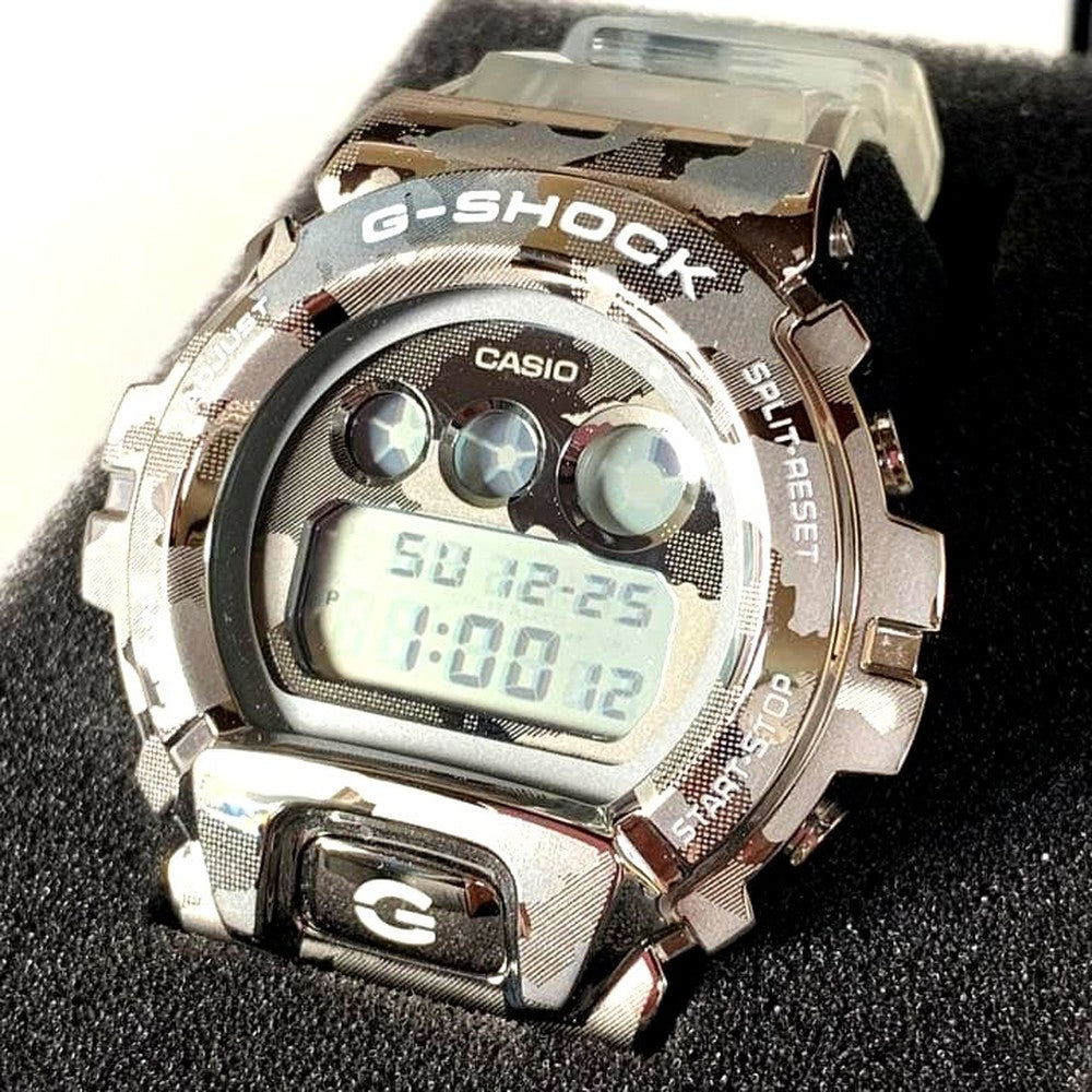 Casio G-Shock Overseas Model GM-6900SCM-1JF black shock resistant digital wristwatch