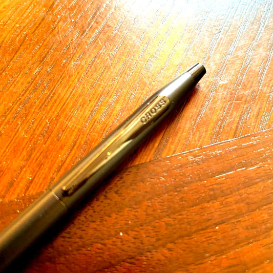 Cross Classic Century Twist Ballpoint Pen No.59 with oil-based ink in one color in used condition