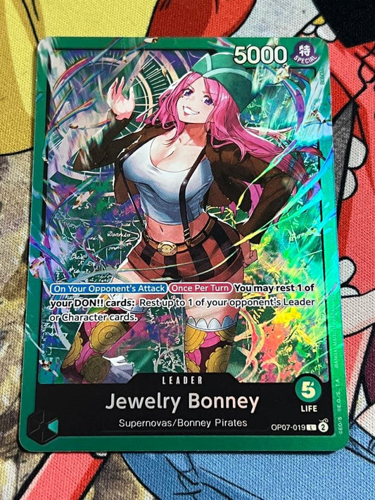 One Piece Card Game English Version Jewelry Bonnie Leader card Japan Import with Don!! Card set