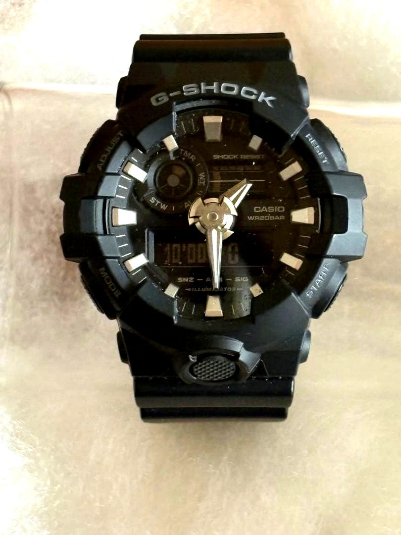 G-Shock GA-700 Good Luck 20th Limited black analog-digital watch with waterproof function