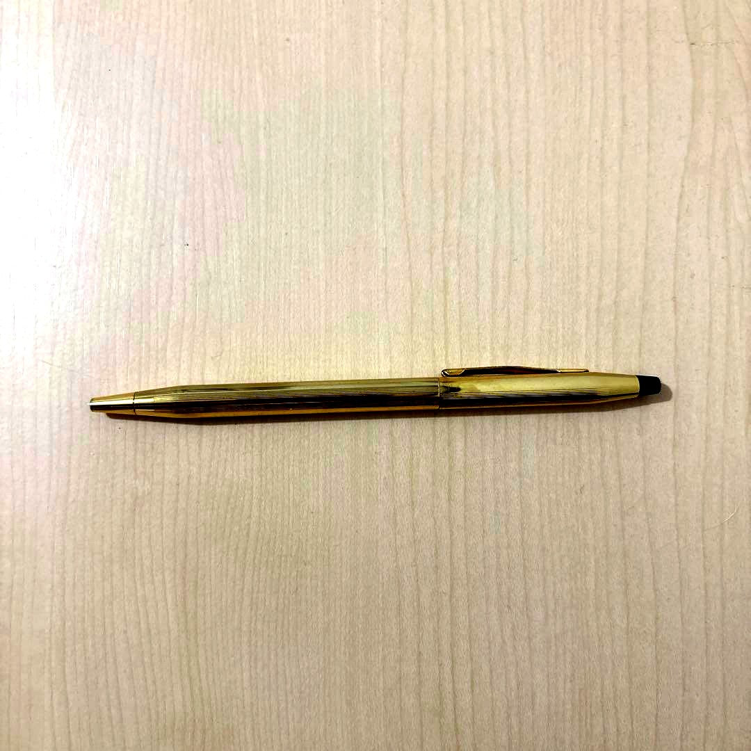 Cross Classic Century PVD Ballpoint Pen in used condition with fine surface scratches