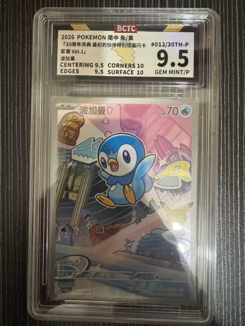 Bandai Pokémon 30th Anniversary Promo Pochama collectible trading card from Japan import in original packaging