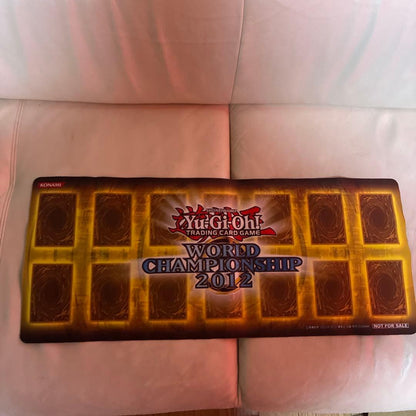 Yugioh Half Playmat from WCS2012 Selection Event Japan Import, unused condition