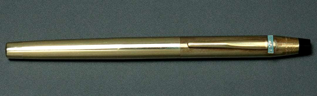 Cross Ampex 10 Karat Gold Plated Sign Pen Made in USA — Japan Import