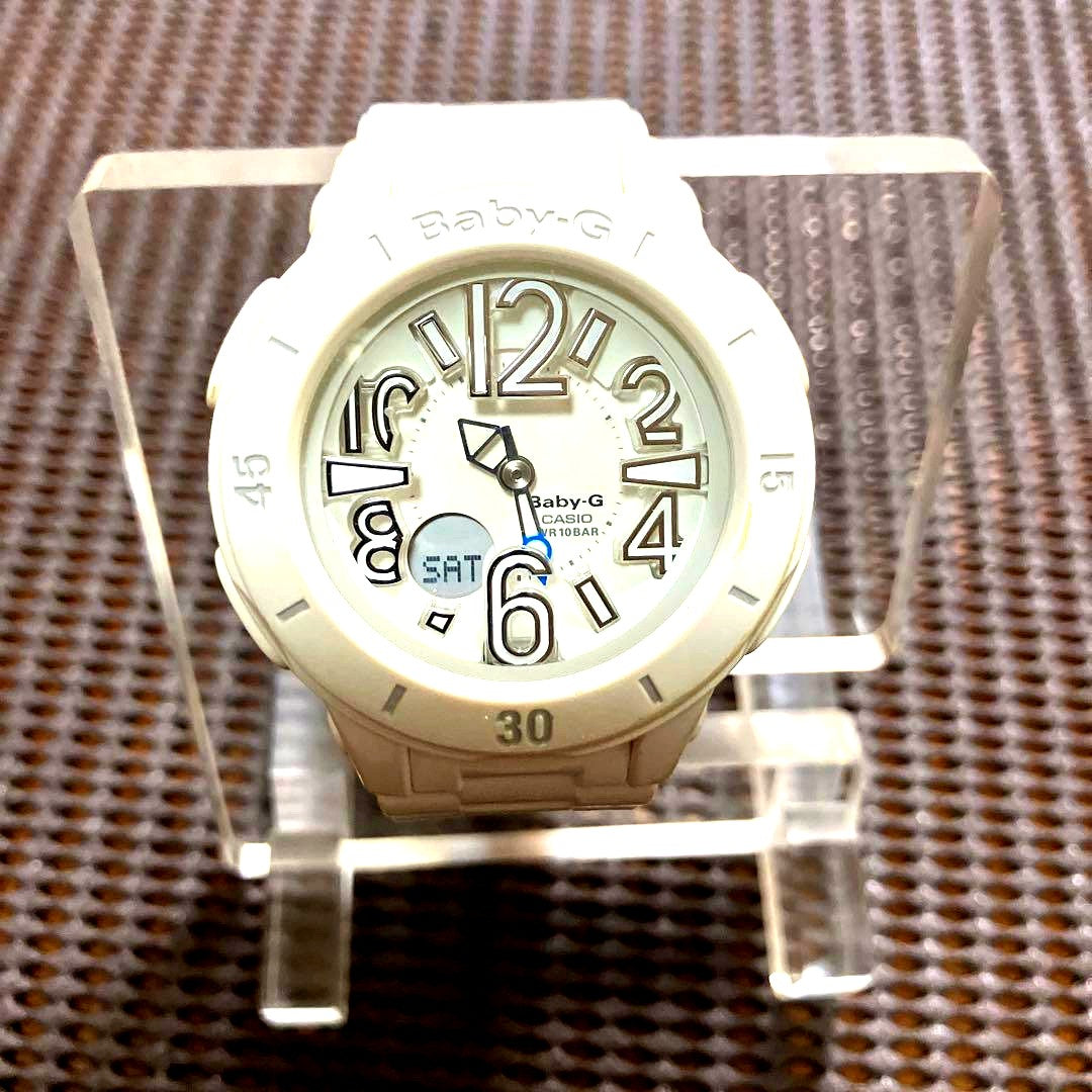 Casio Baby-G Shock BGA-170 wristwatch with replaced battery and clean exterior