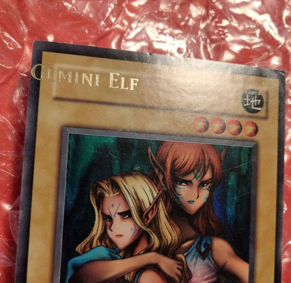 Yugioh Gemknight Jemnai Elf Ultra Rare English North American IOC-SE1 error card Japan import