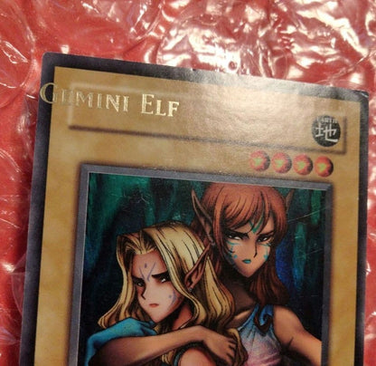 Yugioh Gemknight Jemnai Elf Ultra Rare English North American IOC-SE1 error card Japan import