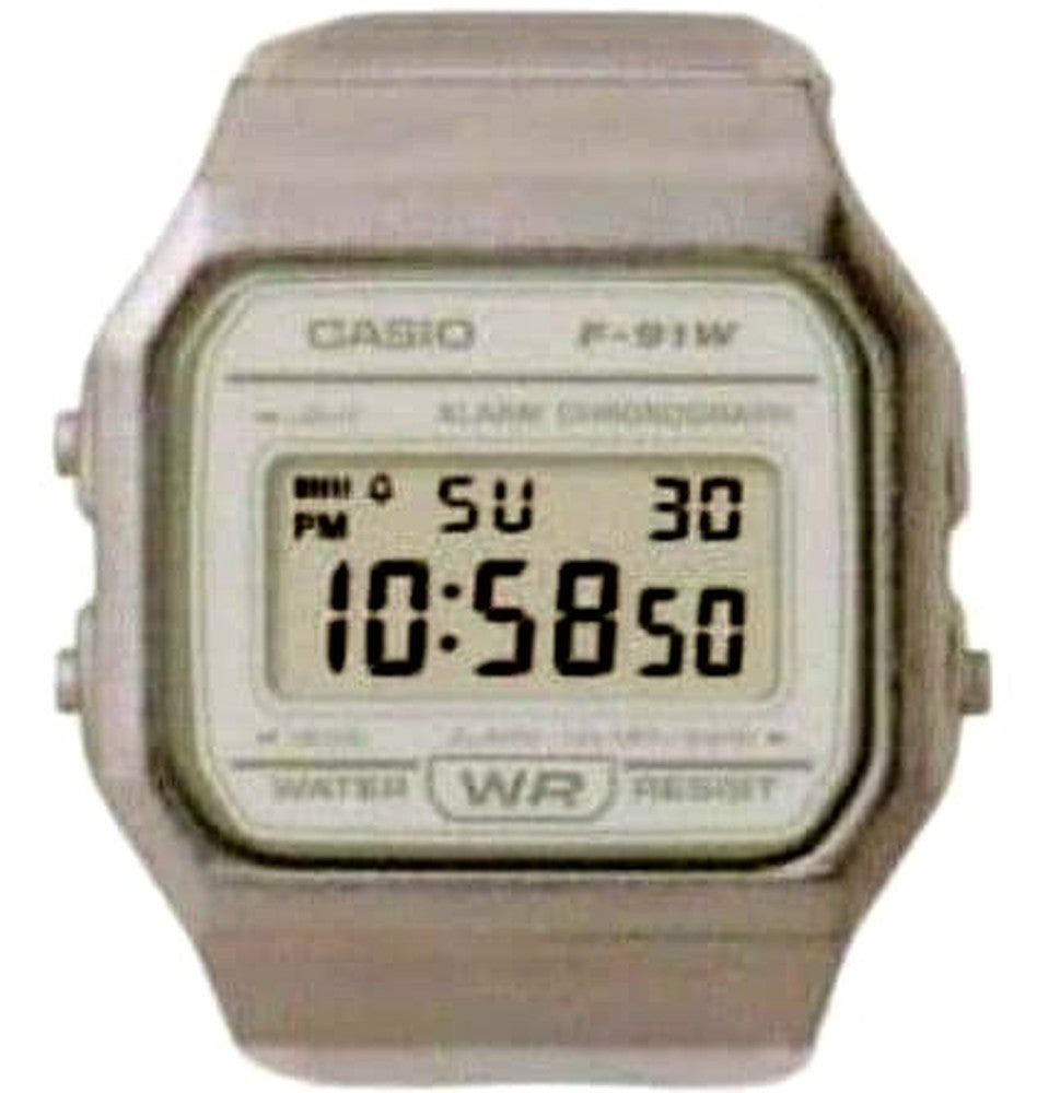 Casio Watch Ring Collection 3rd Edition F-91WS-7 ring size 18 with digital watch face design