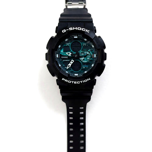 Casio G-Shock GA-110 Series black digital analog wristwatch with box and no manual