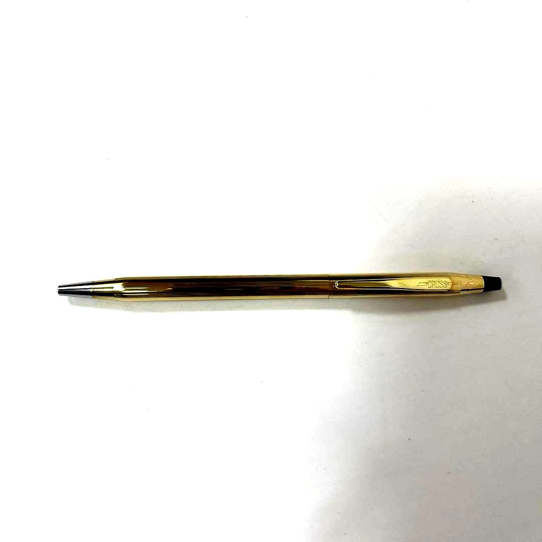 Cross Classic Century 1/20 10KT Gold Engraved Ballpoint Pen — Japan Import