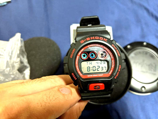 Casio G-Shock x Manhattan Portage 30th Anniversary collaboration wristwatch in black with branded strap