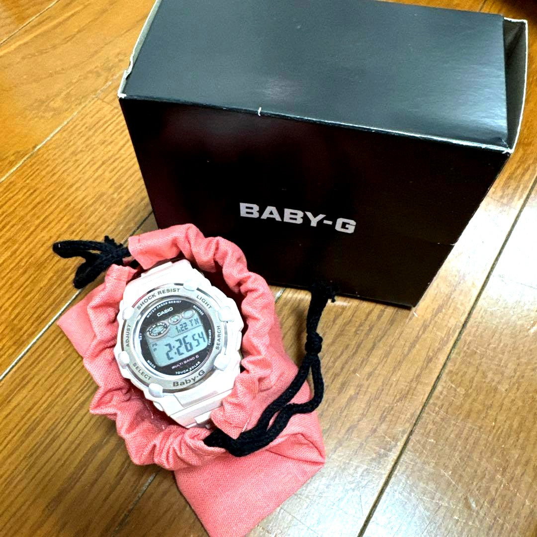 Casio Baby-G BGR-3000UCB-4JF pink radio wave solar wristwatch Japan import