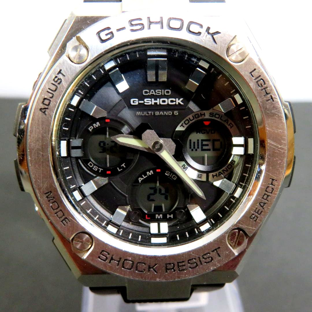 Casio G-Shock GST-W110 Radio Solar Watch Model 5444 20 Bar Water Resistant — Japan Import
