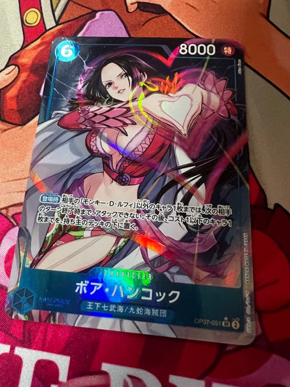 One Piece Pirates Card Game Boa Hancock OP07-051 Japanese game card Japan import