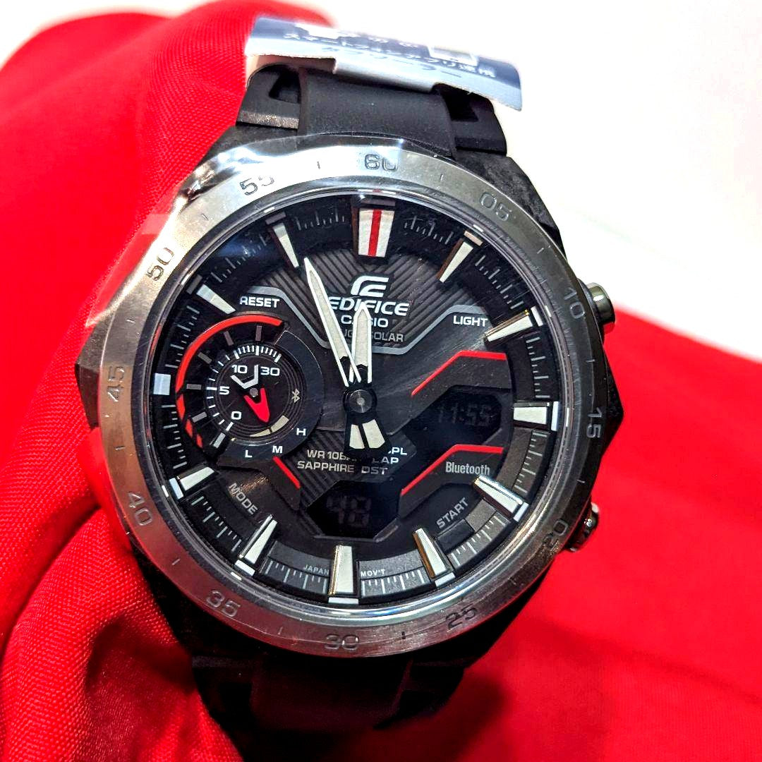 Casio Edifice ECB-2200YP-1AJF solar watch with sapphire glass and Bluetooth Mobile Link