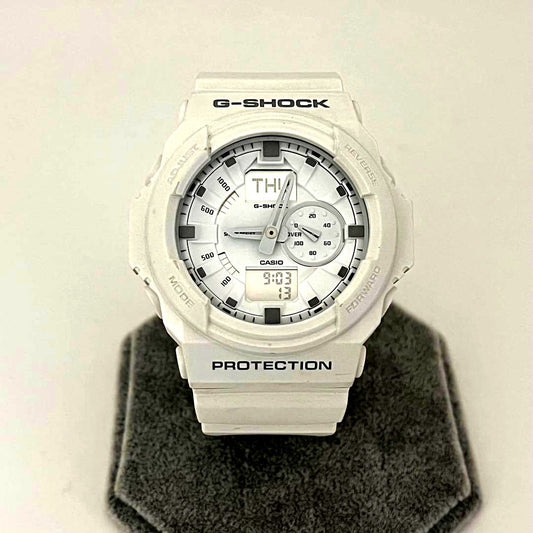 Casio G-Shock GA-150 analog digital men’s watch with black strap and clear crystal face Japan import