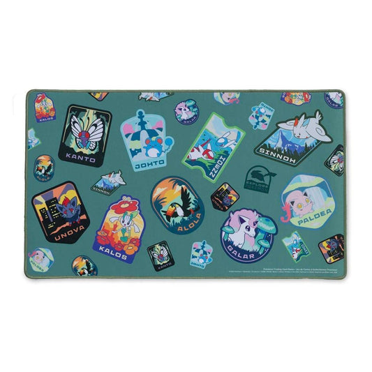 Pokémon Explore Pokémon Series Premium Playmat with nine region designs Japan import new unopened