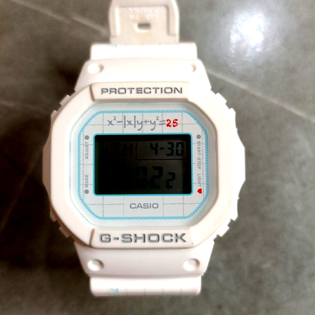 Casio G-Shock Rubber Collection Limited Square Watch White 2021 Edition — Japan Import