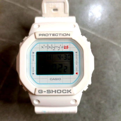 Casio G-Shock Rubber Collection Limited Square Watch White 2021 Edition — Japan Import