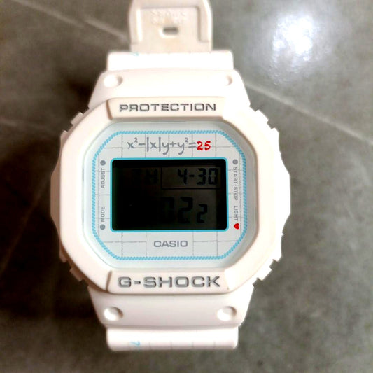 Casio G-Shock Rubber Collection Limited Square Watch White 2021 Edition Japan import body-only