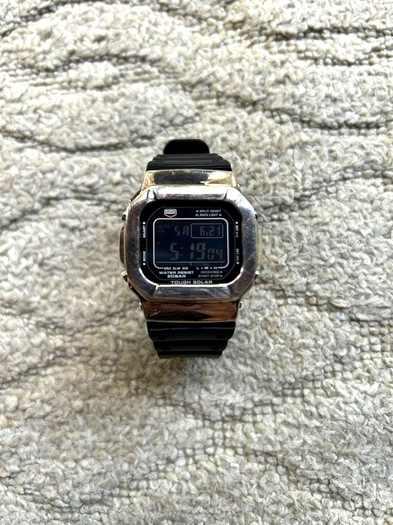 Casio Multi Band 5 Model 3159 digital watch with solar power, EL backlight, and 20 bar water resistance