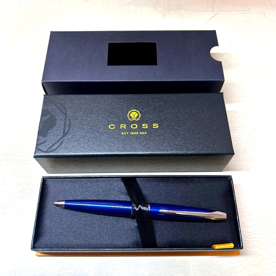 Cross Brand Ballpoint Pen Model Blue with Box