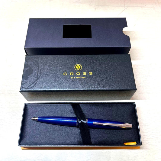Cross Brand Ballpoint Pen Model Blue with Box