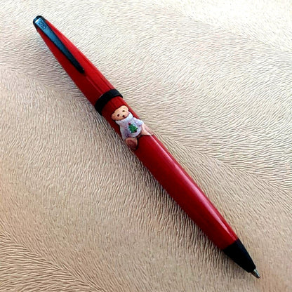 Hallmark Cross Ballpoint Pen with Teddy Bear Illustration — Japan Import